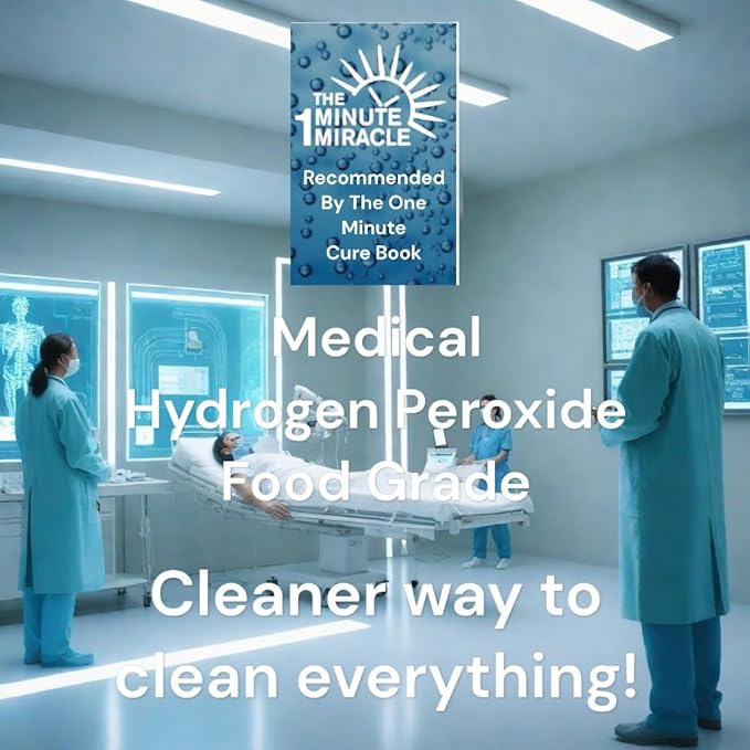 MIRACLE WASH AND MIRACLE BRITE SMILE - 3% Food Grade Hydrogen Peroxide