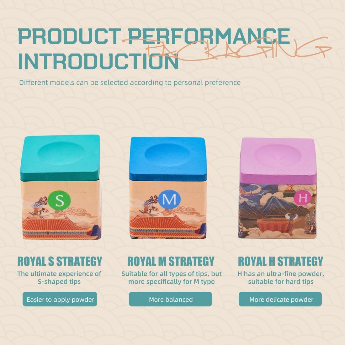 KONLLEN Pool Cue Chalk Nano Technology Billiard Chalk for Professional Tournament Dedicated Pool Chalk (Outstanding Performance, Durable)