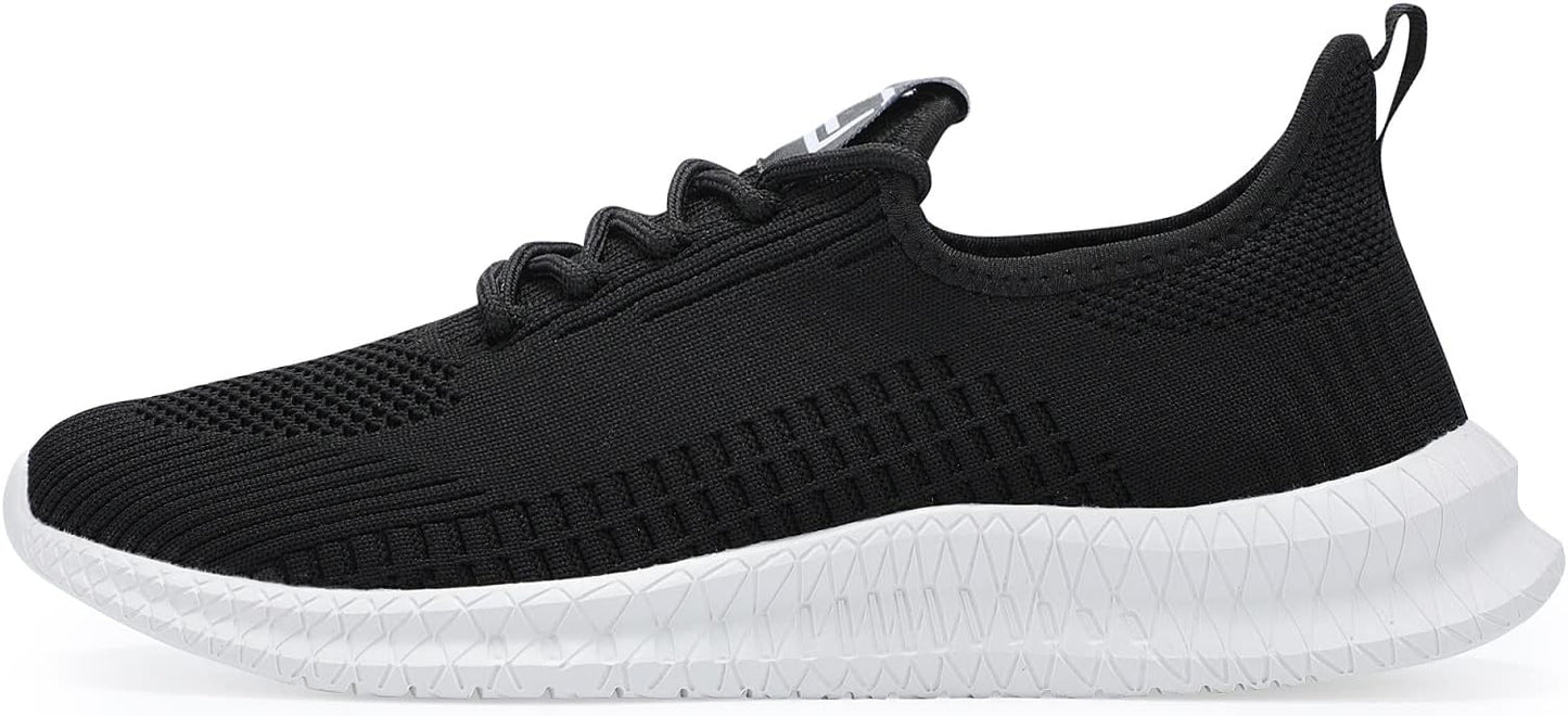 LCGJR Men's Running Shoes Ultra Lightweight Breathable Comfortable Walking Shoes Casual Fashion Sneakers Mesh Workout Shoes