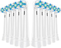 10 Count IO Replacement Heads Compatible with Oral B IO 2/3/4/5/6/7/8/9/10/Deep Clean Series Electric Toothbrush, Brush Heads Refill Compatible with Oral B IO for Teeth and Gums Care (White)