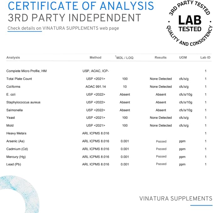 VINATURA Lactobacillus Salivarius Oral Probiotics - Mouth Bad Breath Treatment for Adults, Dental probiotics for Teeth and Gums, Throat, Ear, Nose - 45 Chewable Mint Tablets