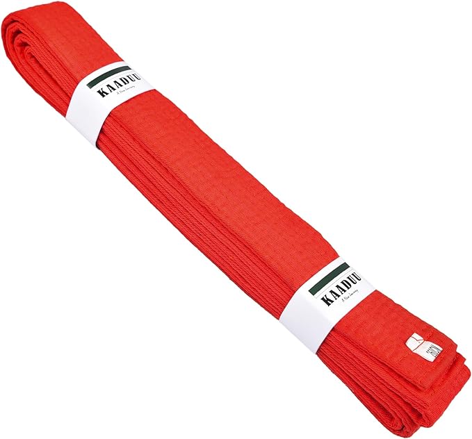 Karate Belt, All-Purpose Martial Arts Belt, Judo Belt, Taekwondo belt, Durable MMA Belt Size 4.2 cm