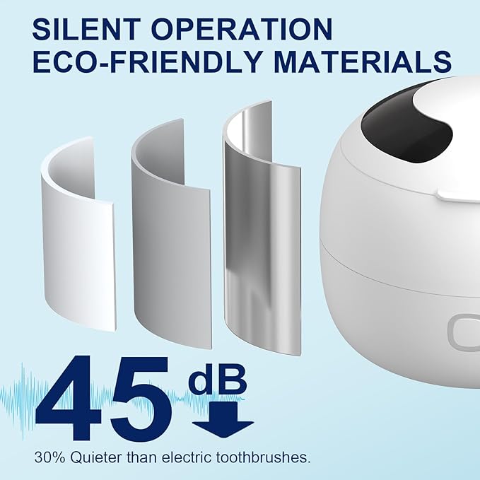 2025 Ultrasonic Retainer Cleaner Machine – 45kHz Retainer Cleaner for Night Guards, Mouth Guards, Dentures – 24W Dental Ultrasonic Cleaner with 4 Modes, 200ML – Great Gift for Braces Users