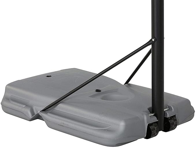 Lifetime 90690 Portable Basketball System, Gray, 44" Polycarbonate Backboard