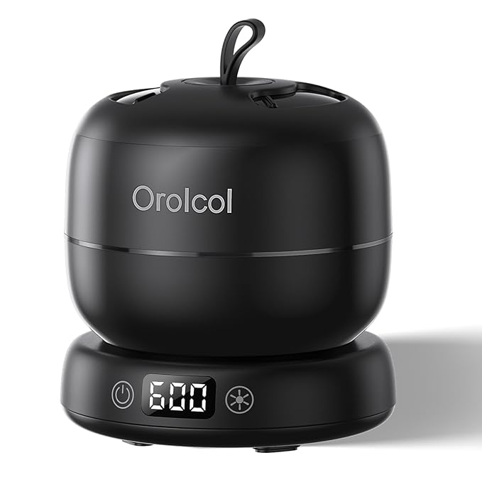 Ultrasonic Retainer Cleaner for Invisalign Portable Waterproof Mouth Guard Cleaner with Timer 3-Mode 180ml Night Guard Cleaner Powerful Cleaning-Best Gift for Braces Users/Christmas