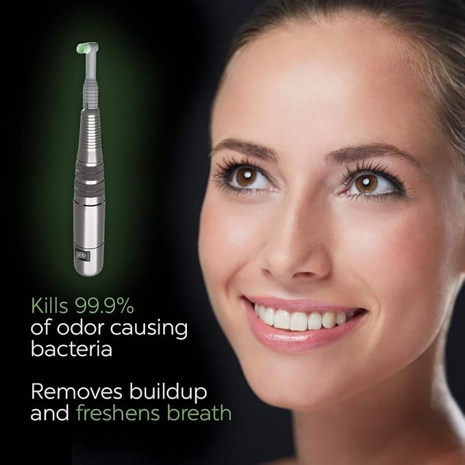 Brighter Image Lab Bilistic Pro Series Dental Tooth Polisher | Professional Dental Teeth Cleaning & Bleaching Modern Electric Toothbrush Corded | Removes Buildup and Freshens Breath