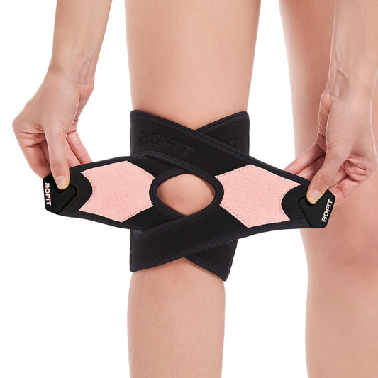 Knee Brace for Men Women Knee Pain Meniscus Tear Arthritis Patella Dislocation Best Osteoarthritis Adjustable Compression with Memory Stabilizers for ACL MCL Breathable for Injury Recovery 4XL