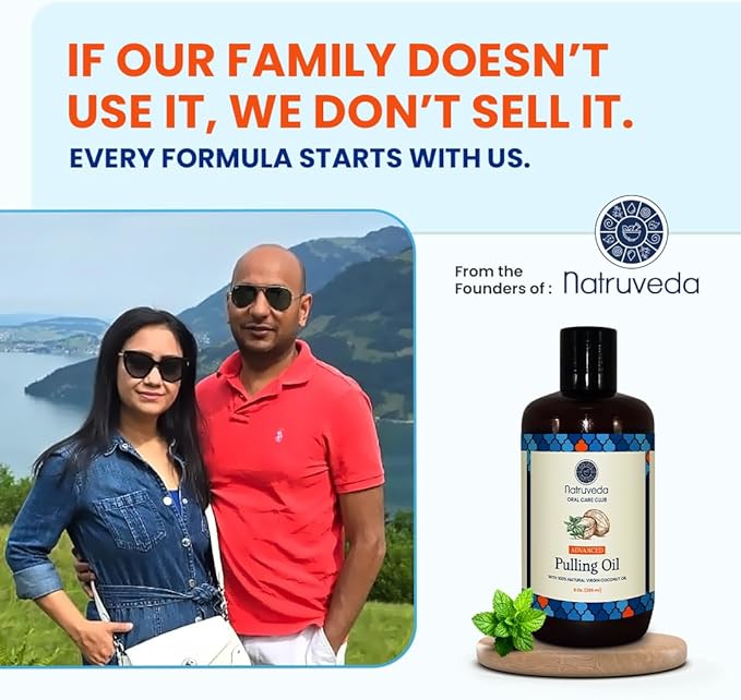 Coconut Oil Pulling Mouthwash – 3 Pack, 8 oz Each, Cocomint Flavor, Organic Ayurvedic Oral Rinse, Natural Mouthwash for Teeth and Gums, Coconut Pulling Oil for Daily Oil Pulling