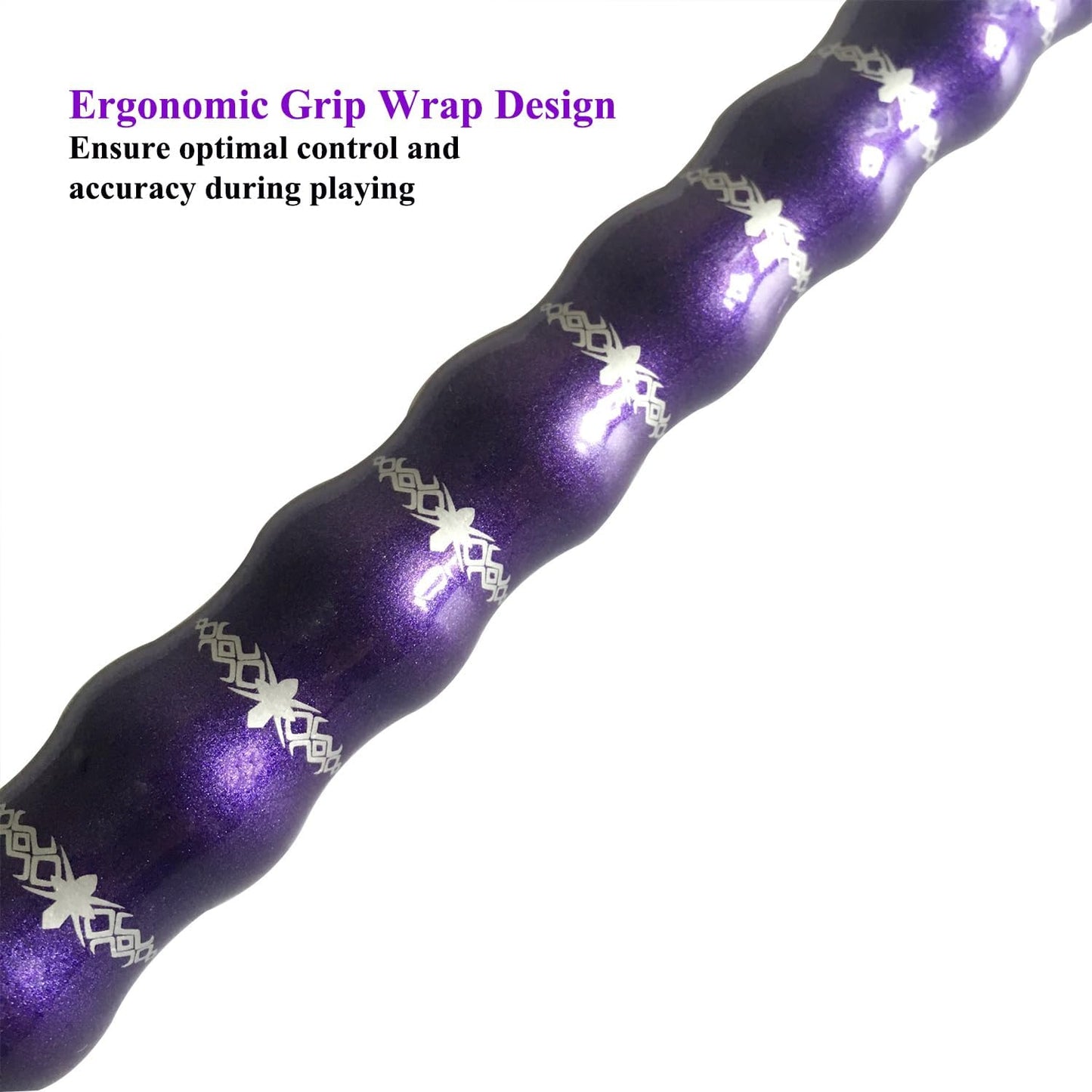 58" Pool Cue Stick,13mm 2-Piece Maple Hardwood Ergonomic Design Billiard Cues Kit,19/20/21oz