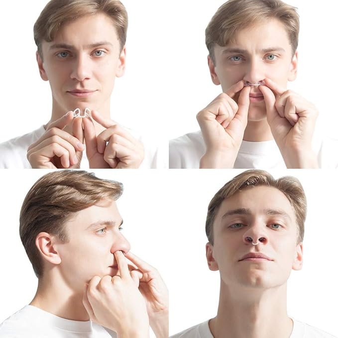 WoodyKnows Ultra-Thin Nasal Dilator, Improves Sleep and Sports Airflow, alleviates Nasal Congestion and Nose-Related snoring, deviated Septum aid (S 3 Pack)