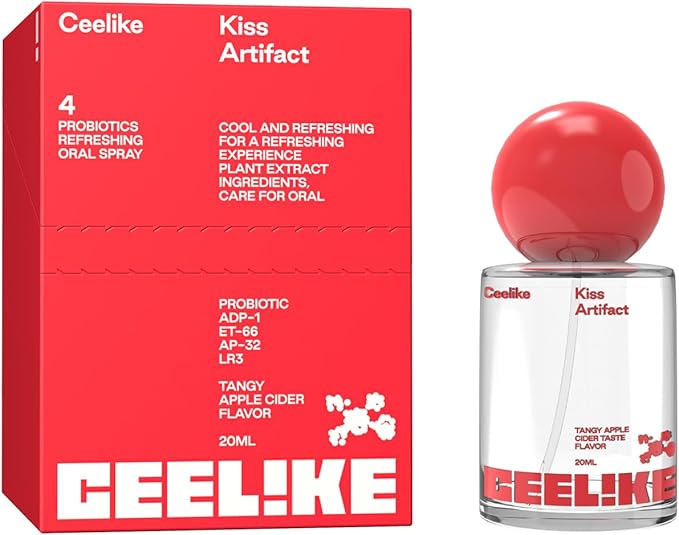 Oral Spray – Fresh Breath, Dual Cooling Experience & Convenient On-The-Go Design – Perfect for Freshening Breath Anywhere, Anytime (Apple Cider, 1 Count)