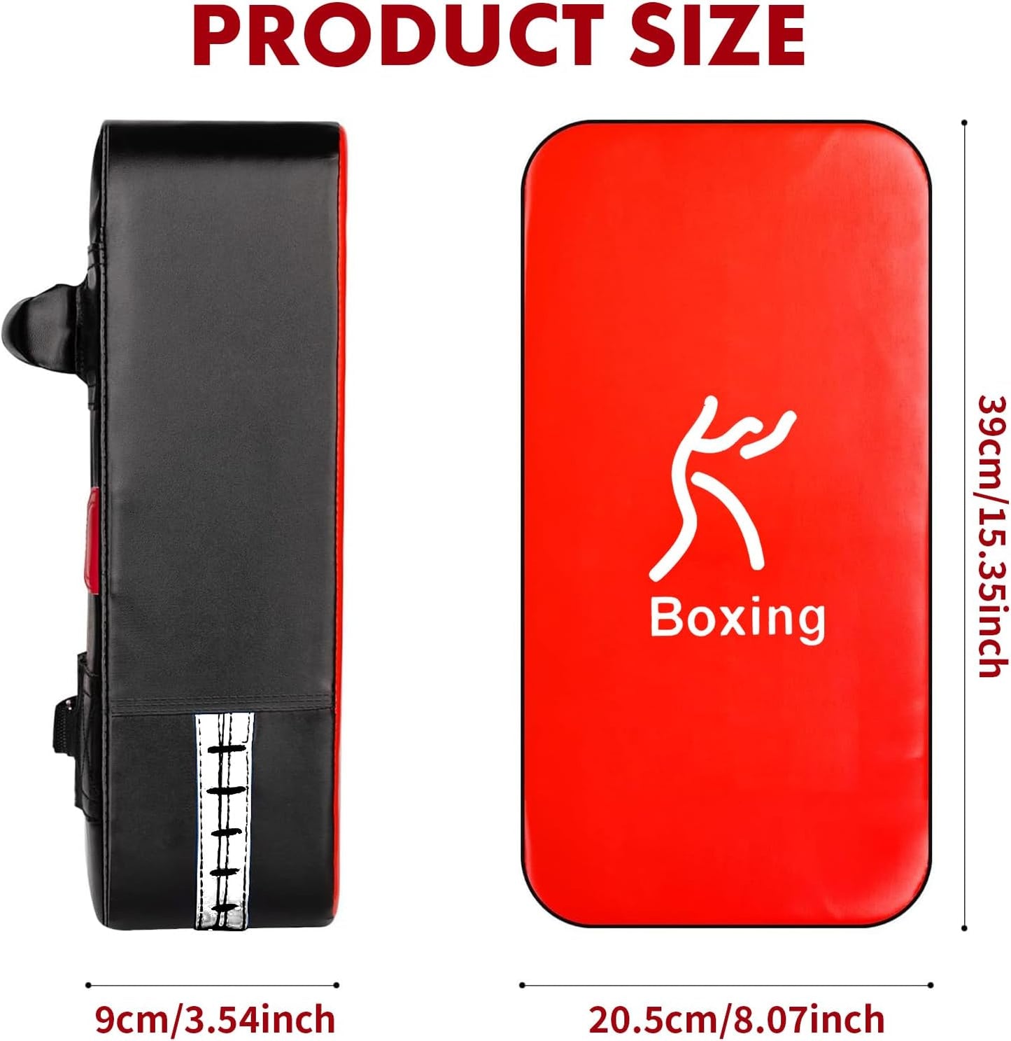 LuiceABC One Karate Taekwondo Boxing Kick Punch Adjustable Soft Shield Durable Training Pad for Boxing, Training and Protecting Your Palm, Wrist and Decreasing The Shock