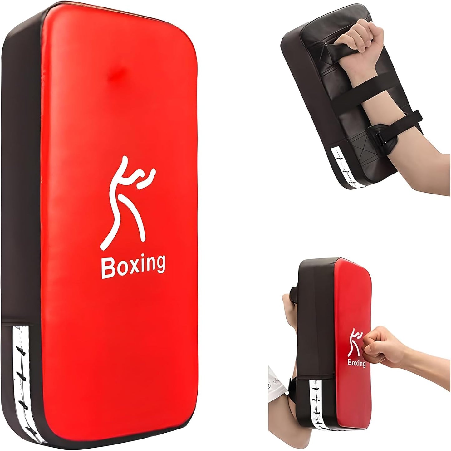 LuiceABC One Karate Taekwondo Boxing Kick Punch Adjustable Soft Shield Durable Training Pad for Boxing, Training and Protecting Your Palm, Wrist and Decreasing The Shock