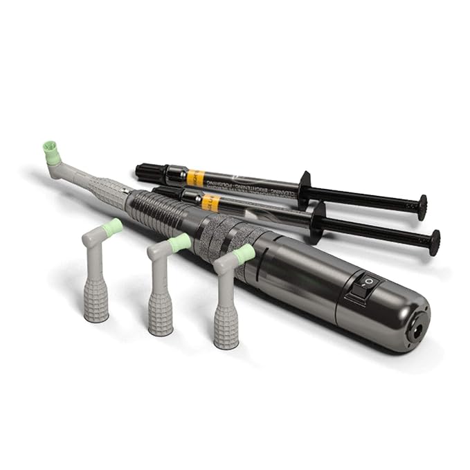 Brighter Image Lab Bilistic Pro Series Dental Tooth Polisher | Professional Dental Teeth Cleaning & Bleaching Modern Electric Toothbrush Corded | Removes Buildup and Freshens Breath