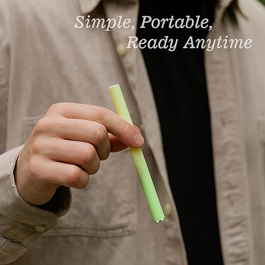 Natural Mullein Herbal Diffuser – Upgraded Formula with Mint and Thyme Long-Lasting Flavored Air Refreshing Support Oral Fixation Menthol Essential