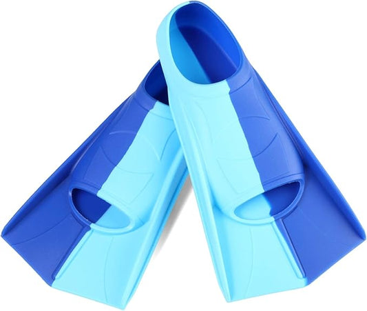Kids Swim Fins,Short Kids Fins Youth Swimming Flippers for Lap Swimming Training for Children Girls Boys Beginners