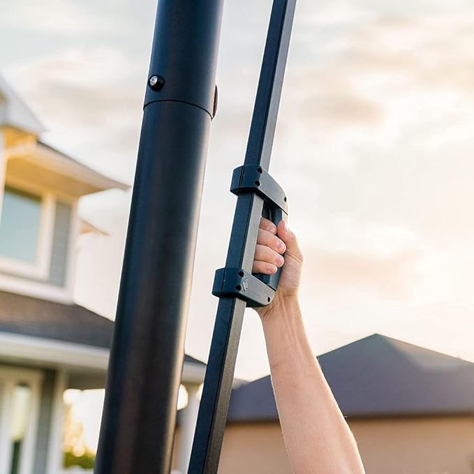 Lifetime 51544 Front Court Portable Basketball System, 50 Inch Shatterproof Backboard