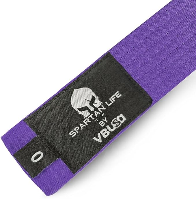 Karate Belt, All-Purpose Martial Arts Belt, Judo, Taekwondo Belt, Durable MMA Color Rank TKD Belt Size 0-6.