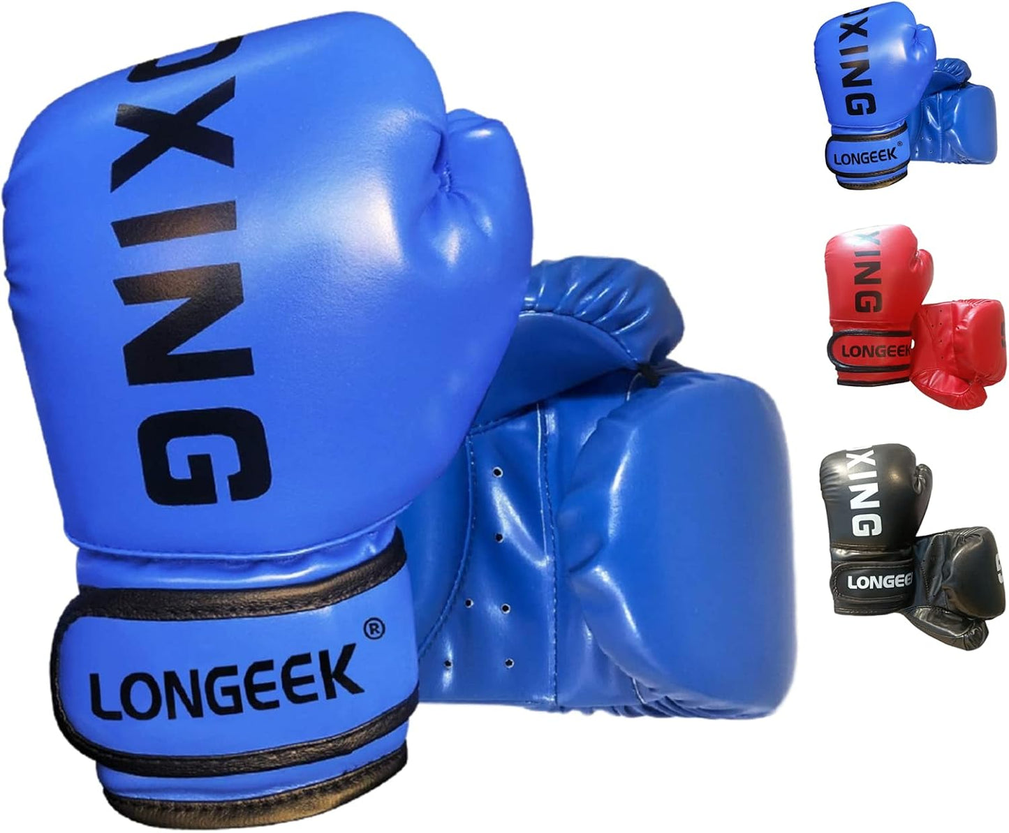 Longeek 4/6oz Kids Boxing Gloves,Training Gloves,Bag Gloves,Fight Gloves for 3-15 Years Childrens