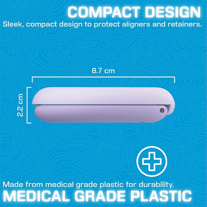 INVISALIGN Aligner and Retainer Case, Lavendream
