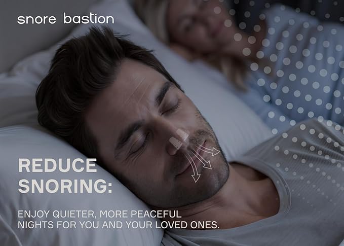 Nasal Dilators for Sleeping – Set of 4 Large (L) Soft Nose Vents and Nostril Opener for Quiet Nights - Nasal Cones