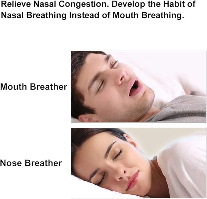 WoodyKnows Ultra-Thin Nasal Dilator, Improves Sleep and Sports Airflow, alleviates Nasal Congestion and Nose-Related snoring, deviated Septum aid (M 3 Pack)