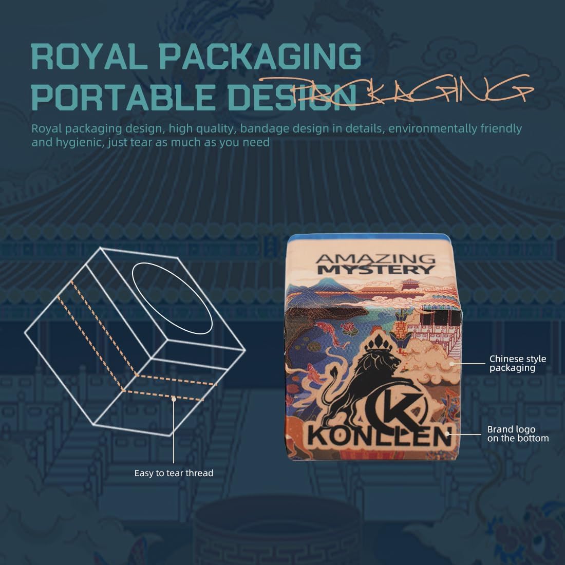 KONLLEN Pool Cue Chalk Nano Technology Billiard Chalk for Professional Tournament Dedicated Pool Chalk (Outstanding Performance, Durable)