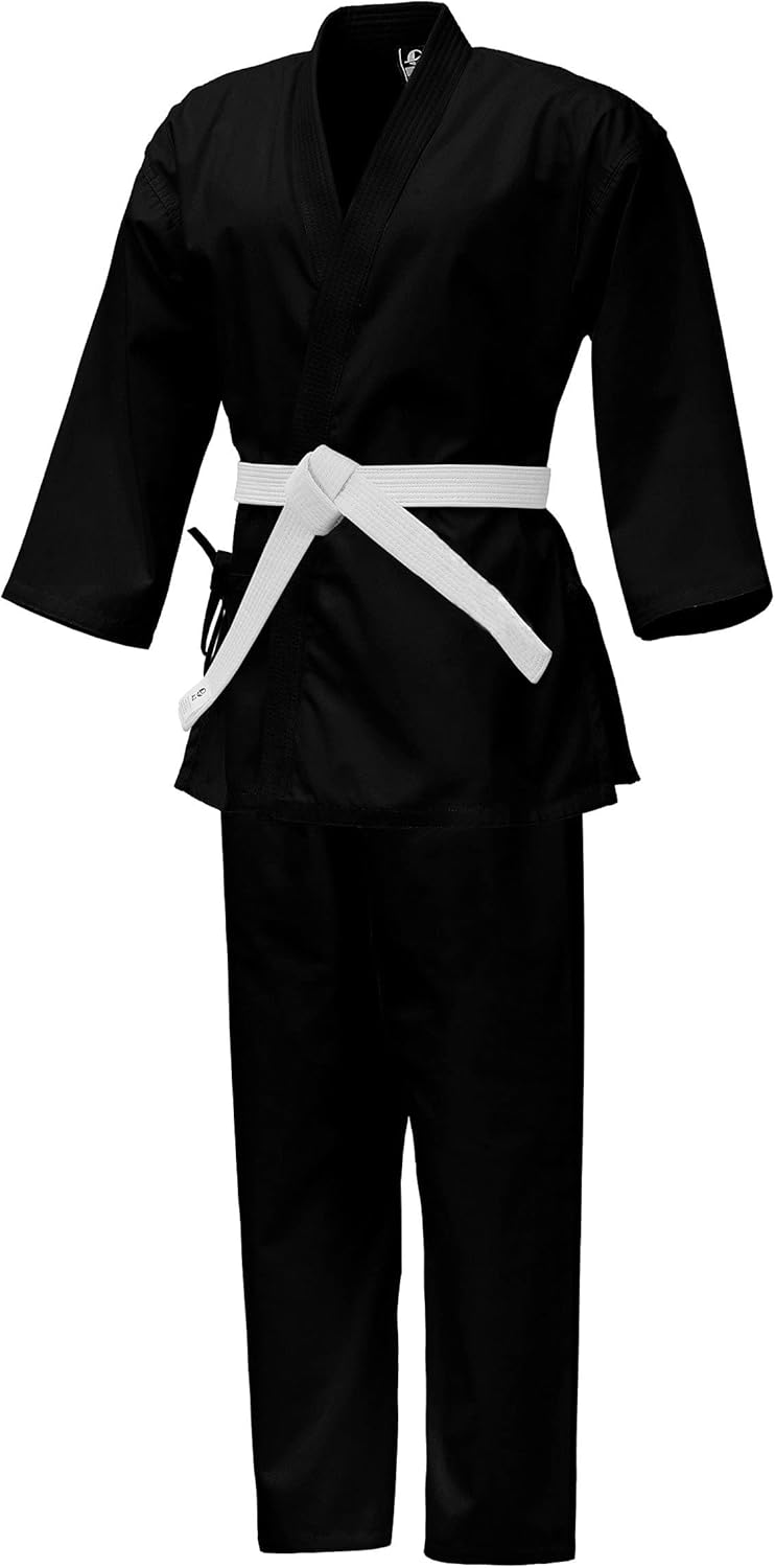 Light Weight Karate Uniform Gi - Kids Adults Unisex Belt Included