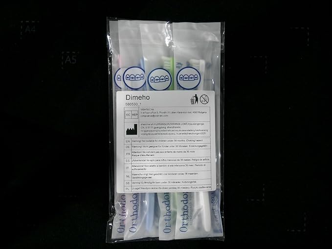 4 Pcs Tuft Toothbrush Tiny Small Head End Tapered Toothbrush Soft Gaps Nursing Orthodontic Gum Toothbrushs Single Compact Interdental Interspace Brush for Dental Cleaning