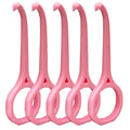 5PCS Aligner Removal Tool, Pink Clear Aligner RemoverTools for Invisalign Removable Retainers, Aligners,Braces Removal Kit (5PCS Pink)