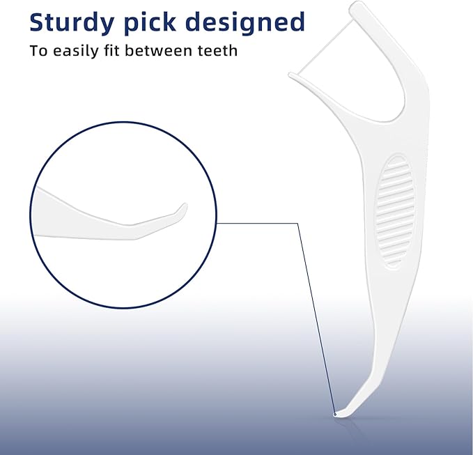 RAZOKO Orthodontic Flossers for Braces, Ortho Dental Floss Picks for Adults & Kids, Premium Thin Floss,Designed for Braces, Unflavored 180 Count