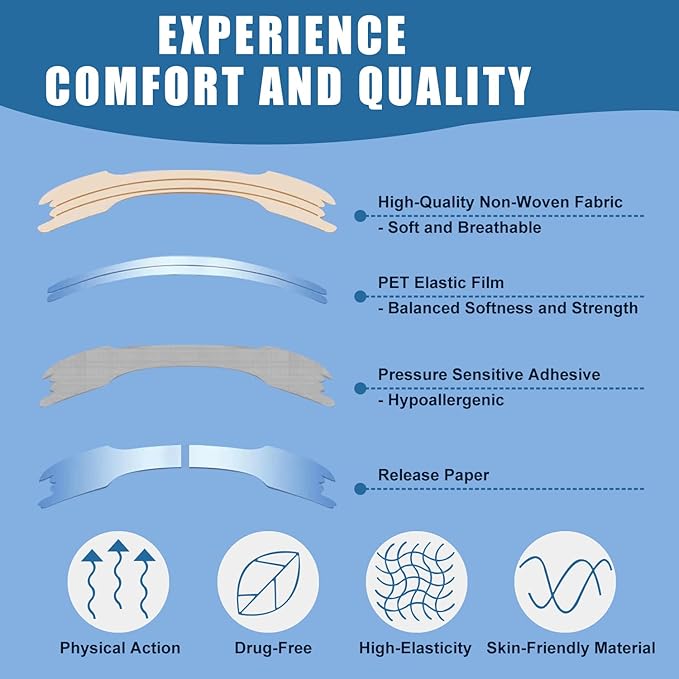 Nasal Strips - 120 Count Nasal Strips for Snoring, Extra Strength Tan Nasal Breathing Strips to Improve Sleep, Instant Nasal Congestion Relief Caused by Colds & Allergies