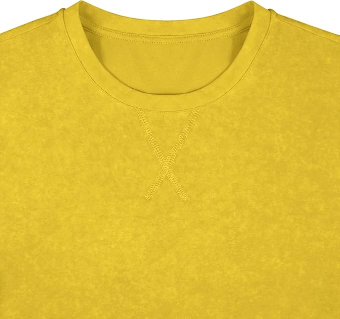 LOGEEYAR Men's Athletic Washed T-Shirts Basic Crew Neck Tees Tops Causal Distressed Cotton T Shirts for Men