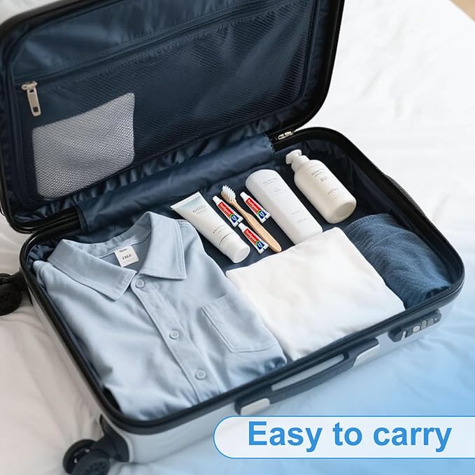 100 Tubes Bulk Travel Size Mini Toothpaste, 0.176oz Disposable Mint Flavor Pocket Teeth Paste Small Essential Toothpaste for Travel, Home/Hotel/Guests/Charity/Homeless/Camping Oral Care (Single Use)