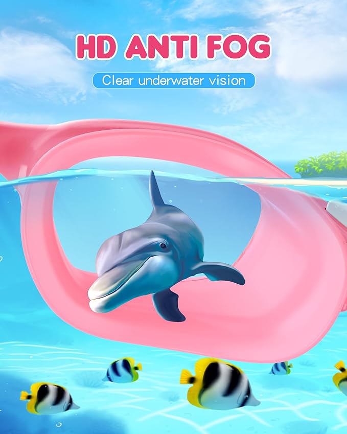 Kids Swim Goggles,Swimming Goggles for Kids 6-14, Anti-Fog UV Protection Pool Glasses for Boys Girls