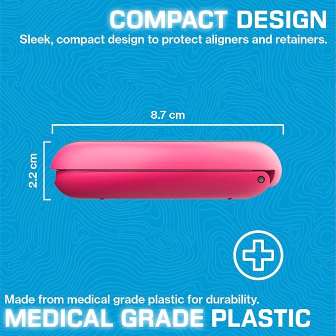 INVISALIGN Aligner and Retainer Case, Magenta