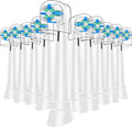 10 PCS IO Replacement Heads Compatible with Oral B IO 2/3/4/5/6/7/8/9/10/Deep Clean Series Electric Toothbrush, Brush Heads Compatible with Oral B IO for Teeth Cleaning (White)