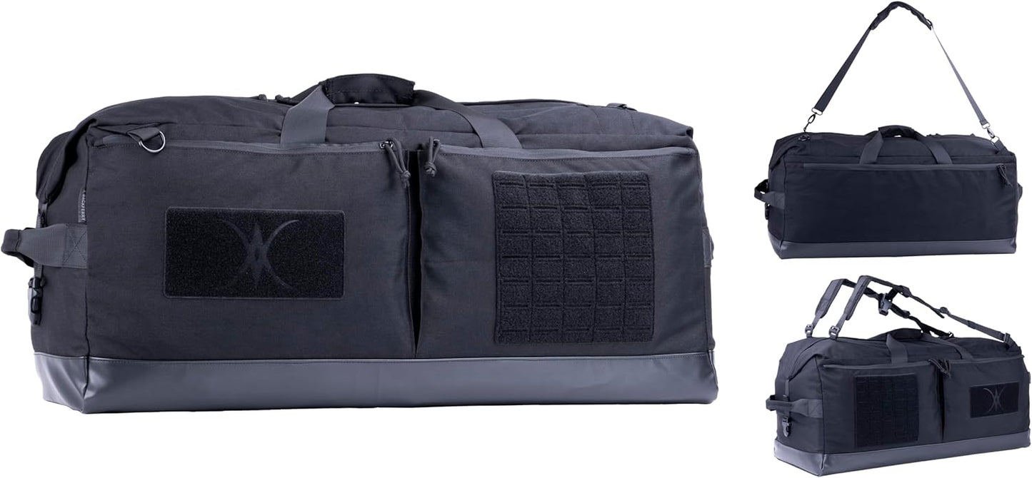 Large Military Tactical Duffle Bag Duffel Backpack for Special Work,Sports,Traveling,Camping 85L