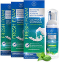Aligner & Retainer Cleaner Fresh Foam – Dry Mouth Relief, Compatible with All Clear Aligners, Retainers, Mouth Guards, Night Guards, Veneers, Whitens, Freshens, 3% Hydrogen Peroxide, Mint - 50ml 3pcs