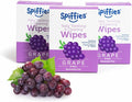 Baby Teeth Wipes - Grape Flavor, Xylitol-Enriched Baby Gum Cleaner & Dental Wipes for Teething Relief and Teeth Cleaning - Safe for Infants & Toddlers, 20 Count (Pack of 3)