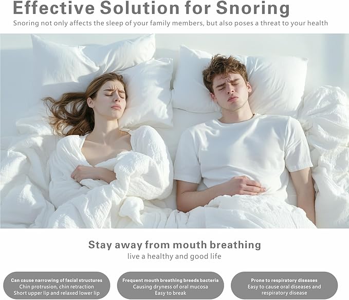 Chin Strap for CPAP Users, Chin Strap for Snoring, Chin Srap for Sleeping, Anti Snoring Devices Adjustable, Breathable and Reusable, Chin Strap for Men and Women to Graphene Stop Snoring (grey）