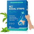 MQ 100ct Nasal Strips for Snoring Mint Scent Nose Strips for Breathing Extra Strength Snore Strips to Open Nasal Passages, Relieve Nasal Congestion