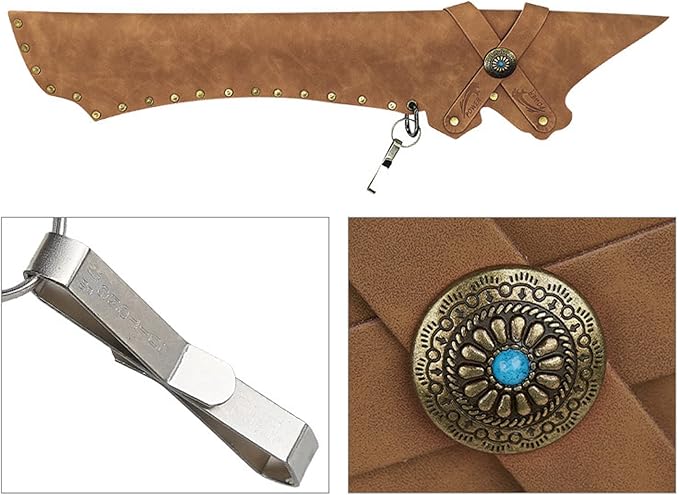 Arrow Quiver Hip Quiver for Arrows Waist Hanged Arrow Holder Adjustable PU Leather Hip Arrows Bag