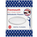 3-in-1 Braces Flossers - Orthodontic Dental Floss Picks, 100 Count (Pack of 1)