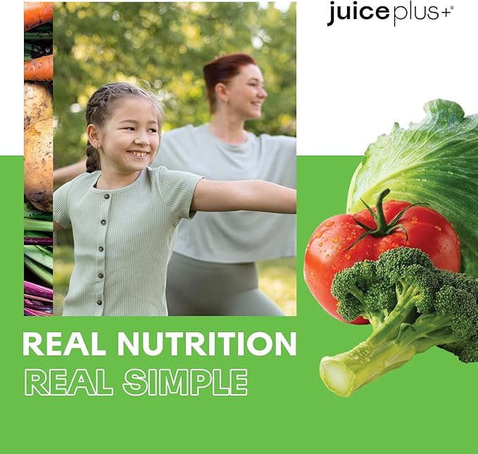 Juice Plus+ Vegetable Blend Soft Chews - Vegan Gummies with Nutrients from Broccoli, Parsley, Spinach, Beets and More - for All Ages - 120 Chewables