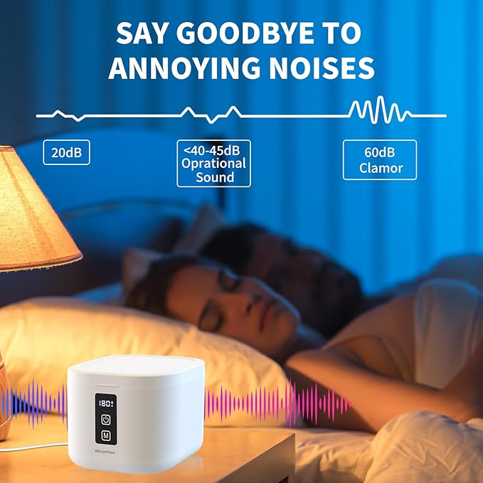 Retainer Cleaner, Ultrasonic Retainer Cleaner Machine 48kHz for Dentures, Mouth Guards, Braces, Toothbrush Heads, Jewelry, Ring with 300ML Capacity, 4 Modes Retainer Cleaning - White