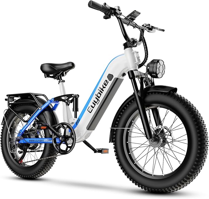 1500W Electric Bike for Adults,48V 20/60Ah Removable Battery Max Range 80Miles & 30MPH Electric Bicycle,20''×4" Fat Tire Ebike,Adult Electric Bicycles for Commute Beach Snow,E-Bike UL Certified