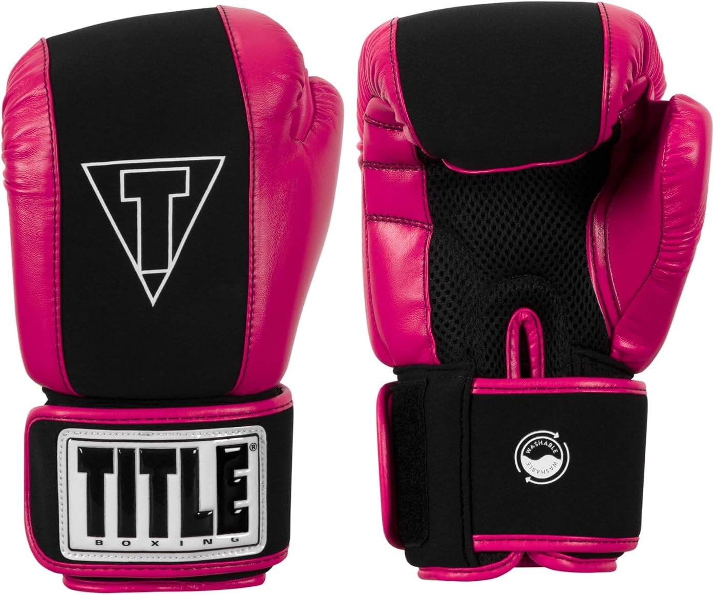 TITLE Boxing Gel Washable Fitness Gloves 3.0