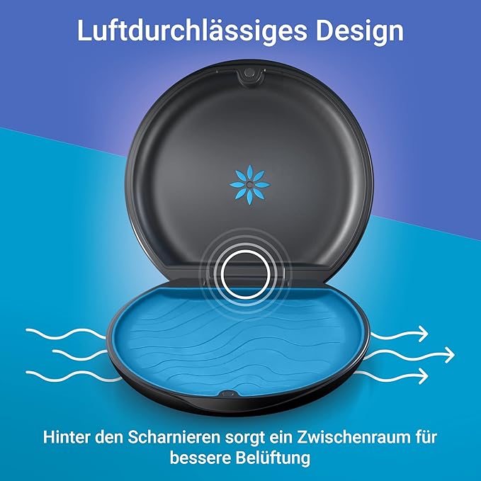 INVISALIGN Aligner and Retainer Case, Textured Donut