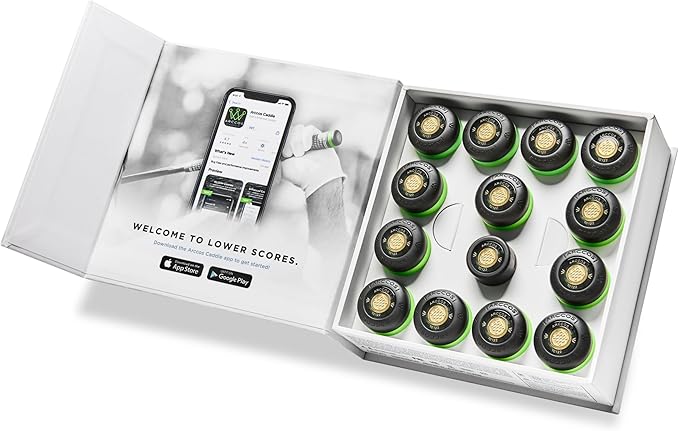 Arccos Smart Sensors: Automatic Golf Game Tracking System, A.I. Powered GPS Rangefinder & Smart Club Distances